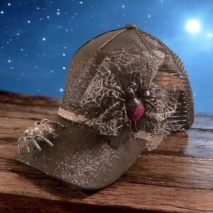 Spooky Spider Halloween Baseball Hat